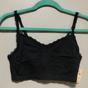 NWT Cacique Black Bralette